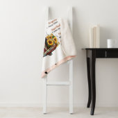 Gott sagt, ich bin schwarze Christliche Frauen Sherpadecke (Beispiel)