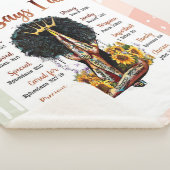 Gott sagt, ich bin schwarze Christliche Frauen Sherpadecke (3/4)