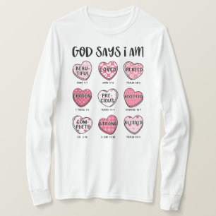 Gott sagt, ich sei das Shirt der Frau