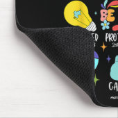 Gott sagt, ich sei ein netter Autismus Bewusstsein Mousepad (Ecke)