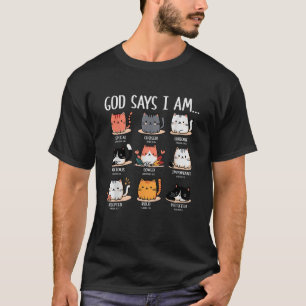Gott sagt, ich sei eine besondere Wahl einzigartig T-Shirt