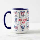 Gott sagt, ich sei sein Kind Tasse (Links)