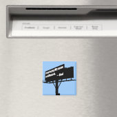 Gott sagt, kündigt den Billboard-Magneten Magnet (In Situ (Geschirrspüler))