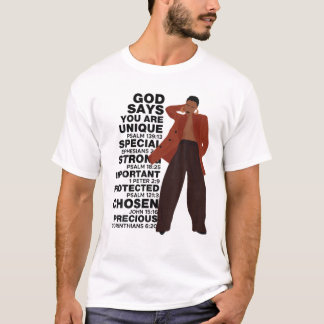 Gott sagt Melanin Girl International Women Day Gir T-Shirt