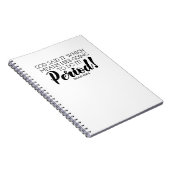 Gott sagte Bibelverse Kunst behauptet Gottes Versp Notizblock (Rechte Seite)