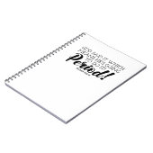 Gott sagte Bibelverse Kunst behauptet Gottes Versp Notizblock (Linke Seite)