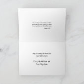 Gott sah meine Herz-Erwachsenenkarte Karte (Innenseite)