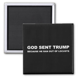 Gott schickte Trump, weil er aus den Schlägen gera Magnet