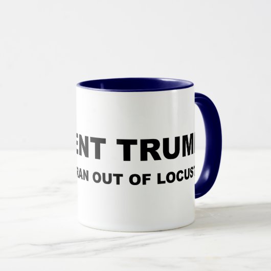 Gott schickte Trump, weil er aus den Schlupflöcher Tasse (VorderseiteRechts)