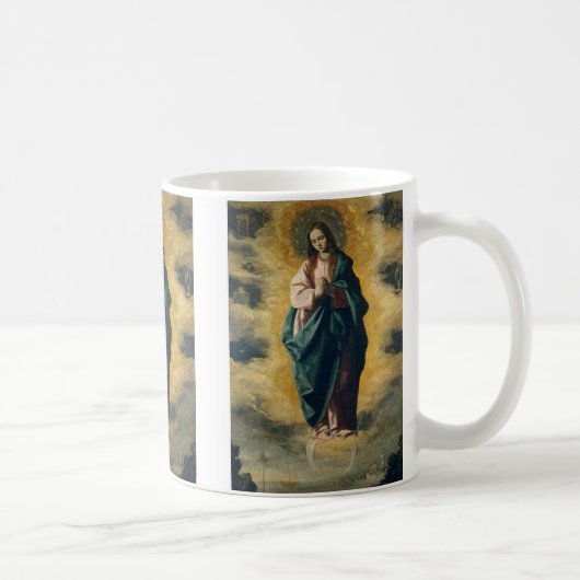 GOTT SCHLECHT DIE IMMAKULATE-KONZEPTION KAFFEETASSE (Rechts)