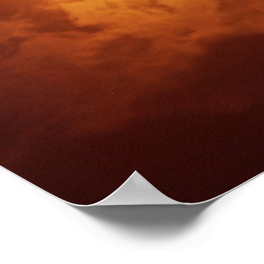 Gott schreibt das Evangelium - Art Print Poster (Ecke)