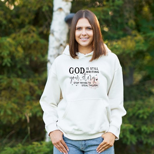 Gott schreibt noch immer deine Geschichte lustig C Hoodie