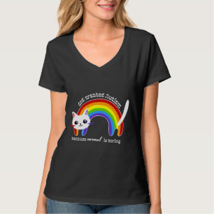 Gott schuf Autismus, weil Normalität den Autismus T-Shirt
