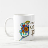 Gott schuf Bohrung Kaffeetasse (Links)
