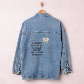 Gott schuf eine Denimjacke Jeansjacke (Hangar)