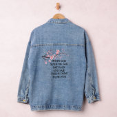 Gott schuf eine Denimjacke Jeansjacke (Hangar)