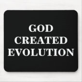 GOTT SCHUF EVOLUTION MOUSEPAD (Vorne)