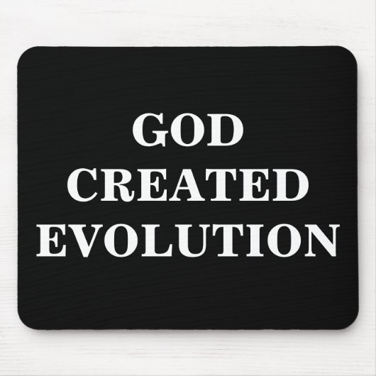 GOTT SCHUF EVOLUTION MOUSEPAD (Vorne)