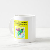 Gott schuf Lappalien Kaffeetasse (Vorderseite Links)