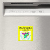 Gott schuf Mahjong Magnet (In Situ (Geschirrspüler))