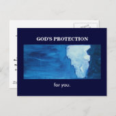 GOTT-SCHUTZ POSTKARTE (Vorne/Hinten)