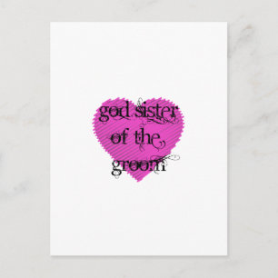 Gott-Schwester Postkarte