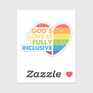 Gott Schwul Christlich Lgbt Aufkleber