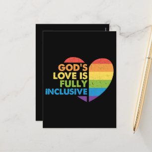 Gott Schwul Christlich Lgbt Feiertagspostkarte