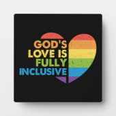 Gott Schwul Christlich Lgbt Fotoplatte (Vorderseite)