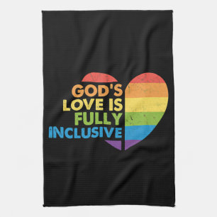 Gott Schwul Christlich Lgbt Geschirrtuch