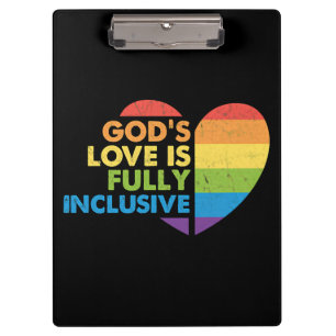 Gott Schwul Christlich Lgbt Klemmbrett