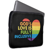 Gott Schwul Christlich Lgbt Laptopschutzhülle (Vorne Rechts)