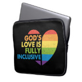 Gott Schwul Christlich Lgbt Laptopschutzhülle (Vorderseite Links)