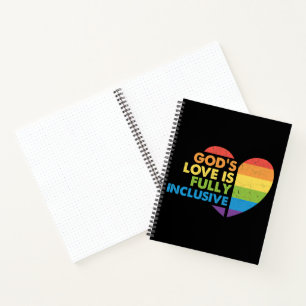 Gott Schwul Christlich Lgbt Notizblock