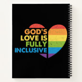 Gott Schwul Christlich Lgbt Notizblock (Rückseite)