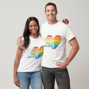 Gott Schwul Christlich Lgbt T-Shirt