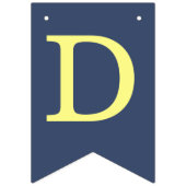 Gott segne 6 Briefe Lila Taufgemeinschaft der Mari Wimpelkette (Dritte Fahne)