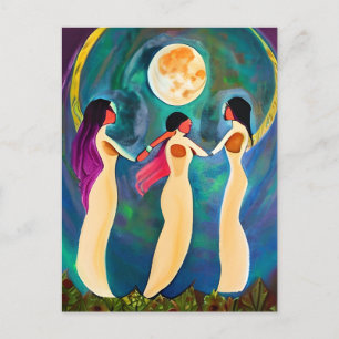 Gott segne alles unter dem Mond Postkarte