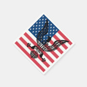 Gott segne America Paper Napkin Serviette (Ecke)