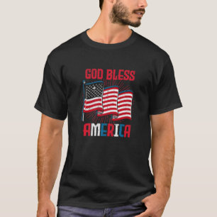 Gott segne America Patriotic T-Shirt