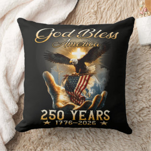Gott segne Amerika 250 Jahre 1776-2026 Kissen