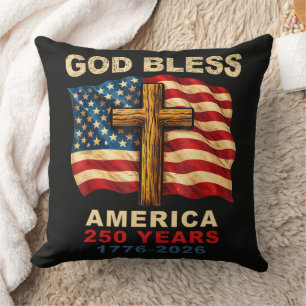Gott segne Amerika 250 Jahre 1776-2026 Kissen