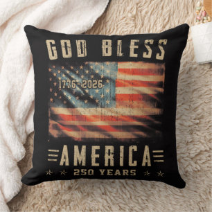 Gott segne Amerika 250 Jahre 1776-2026 Kissen