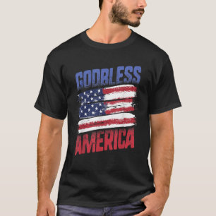 Gott segne Amerika 4. Juli USA Flag Patriotic C T-Shirt