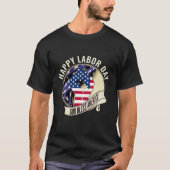 Gott segne Amerika ARBEITSTAG T-Shirt (Vorderseite)