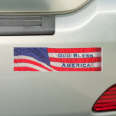 Gott segne Amerika Autoaufkleber (Auf Auto)