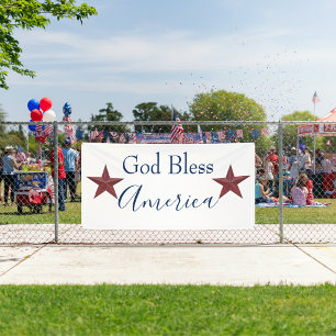 Gott segne Amerika Banner