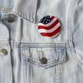 Gott segne Amerika Button (Beispiel)