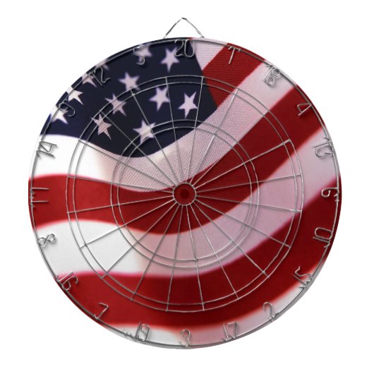 Gott segne Amerika Dartscheibe (vorne)