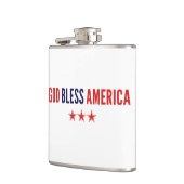 Gott segne Amerika Flachmann (Links)